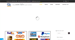 Desktop Screenshot of excavator-parts.com